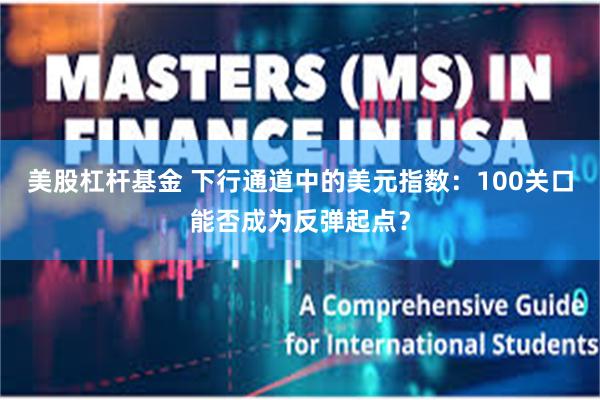 美股杠杆基金 下行通道中的美元指数：100关口能否成为反弹起点？