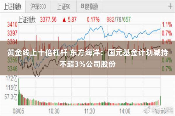 黄金线上十倍杠杆 东方海洋:国元基金计划减持不超3%公司股份